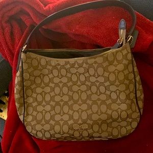 Coach shoulder handbag, ONLY USED ONCE.